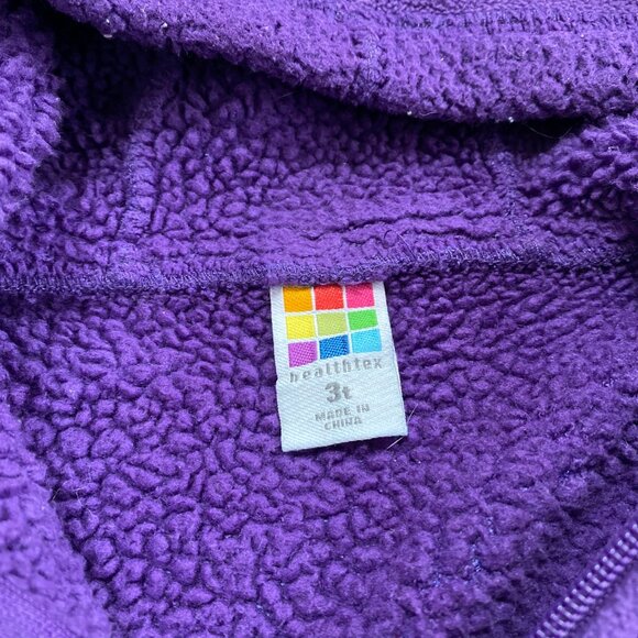 Healthtex Size 3T Sherpa Lined Jacket For Fall - Picture 2 of 3